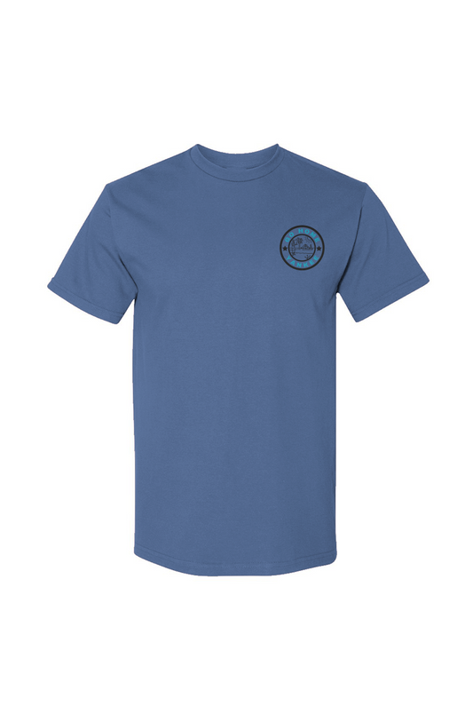GoHomeYankee AquaLogo Gildan Hammer T Shirt