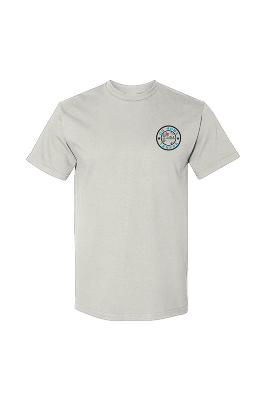 GoHomeYankee AquaLogo Gildan Hammer T Shirt