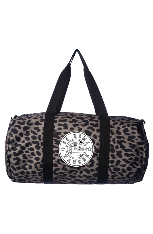GoHomeYankee Day Tripper Duffle Cheetah