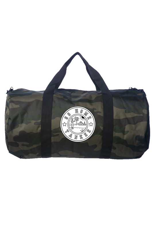 GoHomeYankee Day Trip Duffle Forest Camo