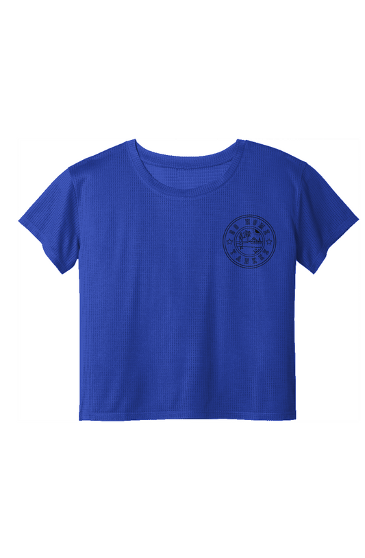 GoHomeYankee FootballGameDay Ladies Draft Crop Tee